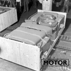 Jeep ww2 neuve en caisse, Jeep in crate, 1941-1945