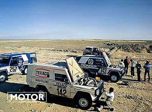 Mercedes G Dakar Rally Ickx Brasseur